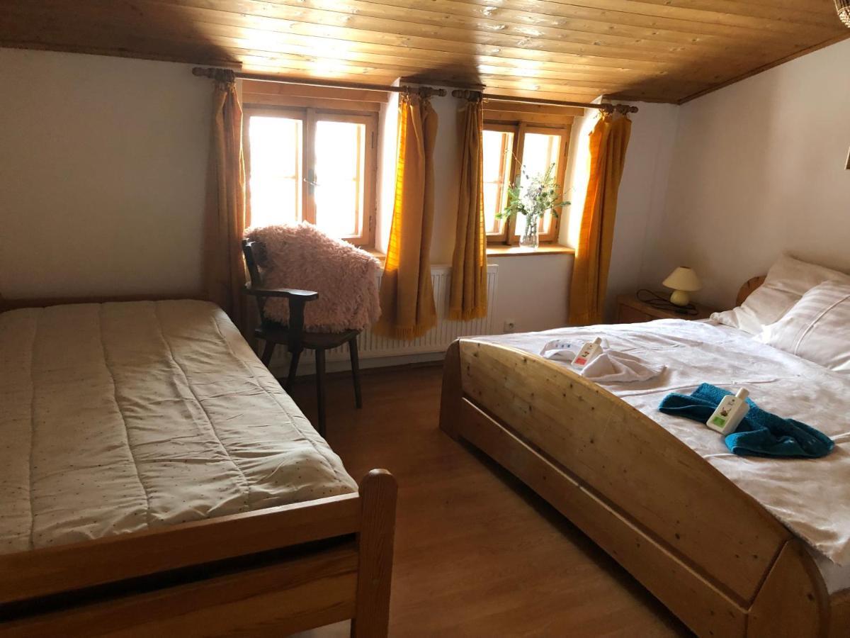 Hotel Chaloupka U Jiriho Nová Pec Esterno foto