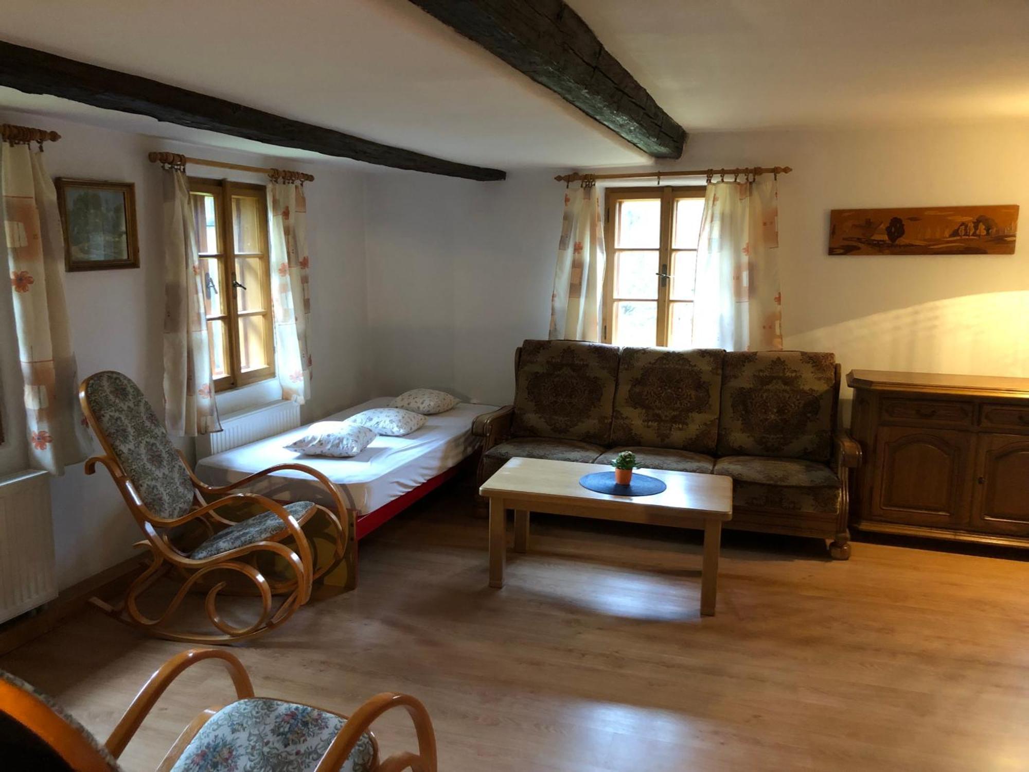 Hotel Chaloupka U Jiriho Nová Pec Esterno foto