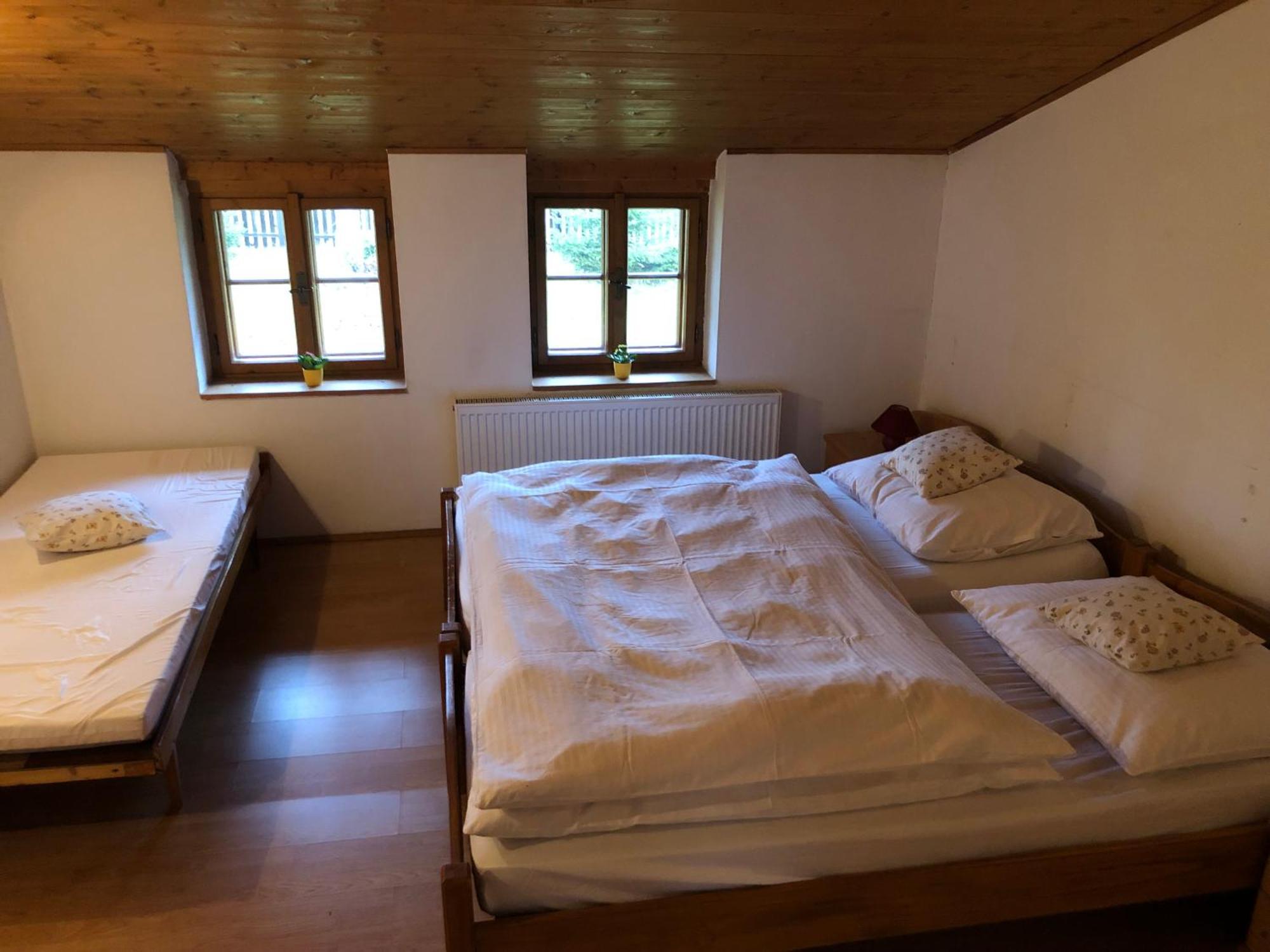 Hotel Chaloupka U Jiriho Nová Pec Esterno foto