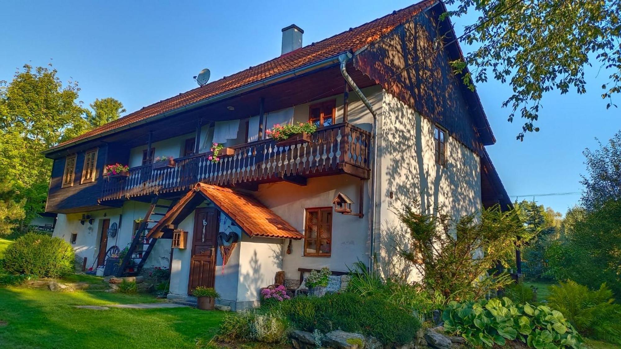 Hotel Chaloupka U Jiriho Nová Pec Esterno foto